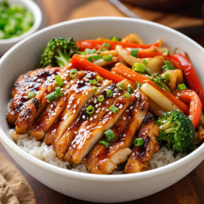 Chicken Teriyaki Bowl